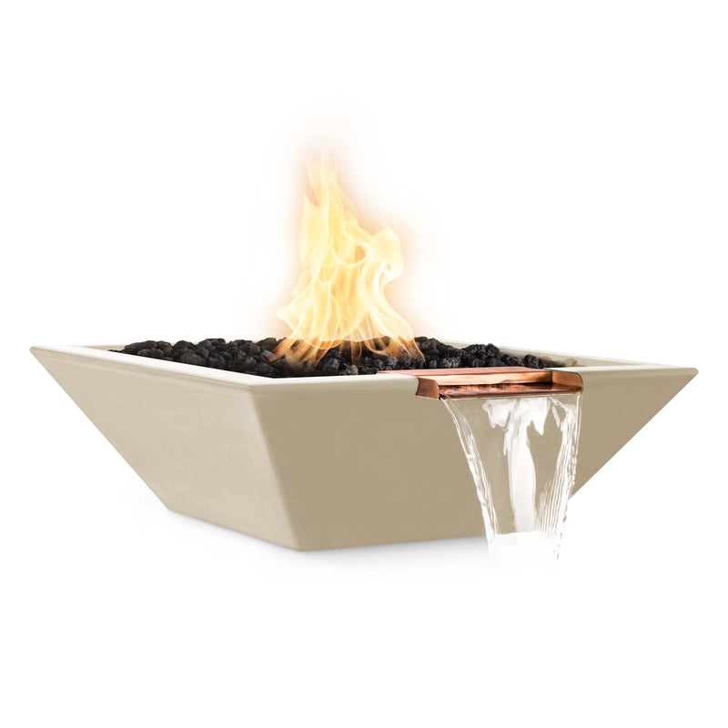 The Outdoor Plus Propane Gas Concrete Maya Fire & Water Bowl | GW STORE