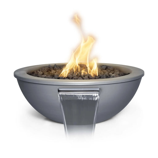 The Outdoor Plus Metal Powder Coated Sedona Natural Gas Fire & Water Bowl | GW STORE
