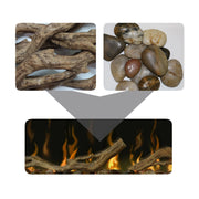 Dimplex Accessory Driftwood and River Rock for 50" Linear Fireplace | GW STORE