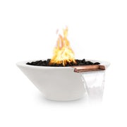 The Outdoor Plus Concrete Natural Gas Cazo Fire & Water Bowl | GW STORE