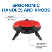 Napoleon TravelQ 285 Portable Propane Gas Grill w/ Griddle | GW STORE