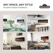 Napoleon Entice™ 36 Wall-Hanging Electric Fireplace | GW STORE