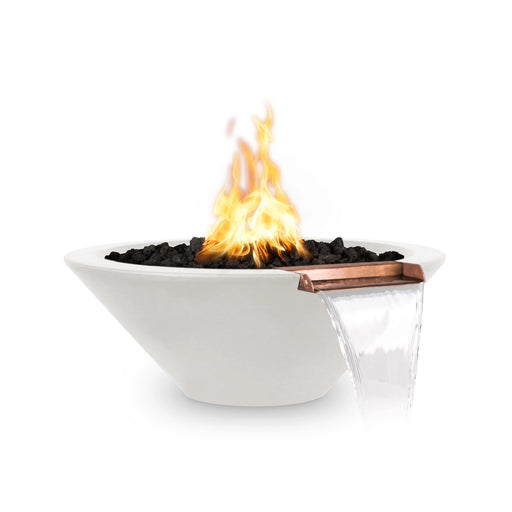 The Outdoor Plus Concrete Propane Gas Cazo Fire & Water Bowl  | GW STORE