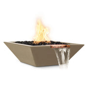 The Outdoor Plus Natural Gas Concrete Maya Fire & Water Bowl | GW STORE