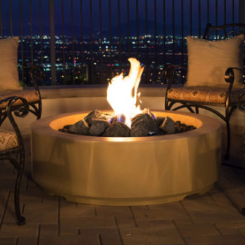 American Fire Designs 48 Inch Louvre Round Fire Pit | GW STORE