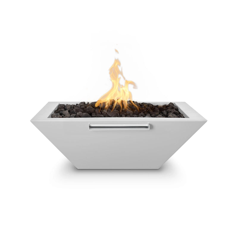 The Outdoor Plus Propane Gas Metal Powder Coat Maya Fire & Water Bowl | GW STORE