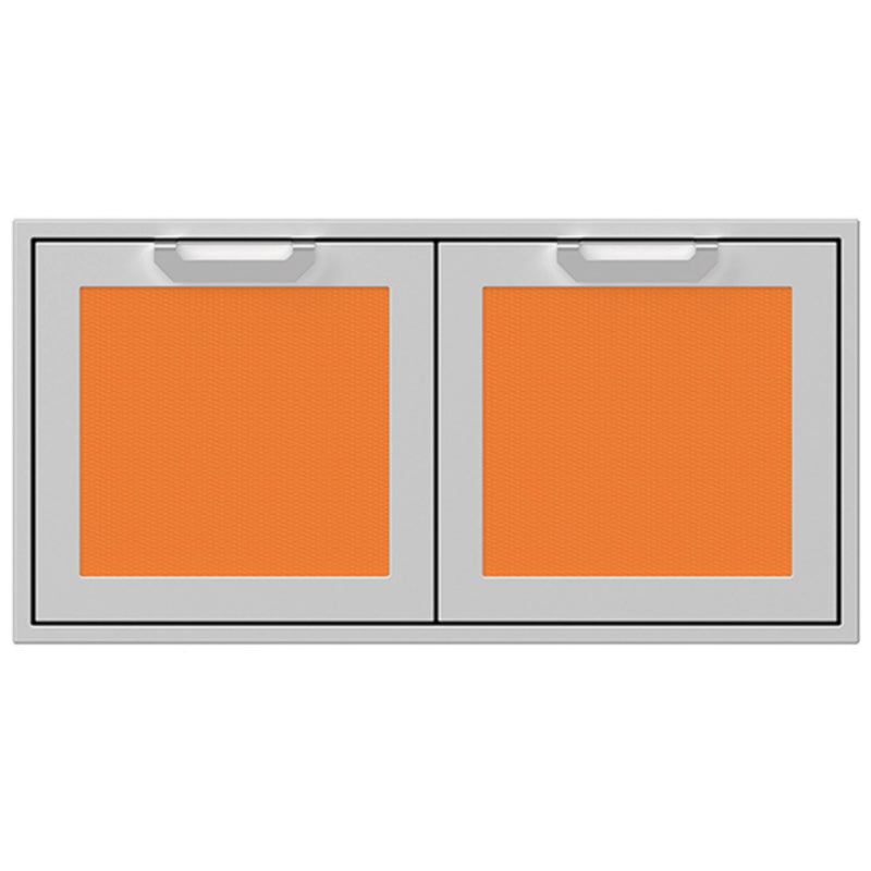 Hestan 42" Double Access Door Recessed Marquise Accented Panels S
