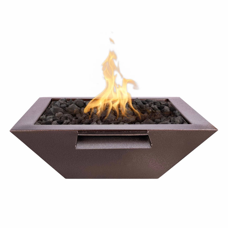 The Outdoor Plus Propane Gas Metal Powder Coat Maya Fire & Water Bowl | GW STORE