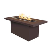 The Outdoor Plus Bella Linear Natural Gas Gas Fire Table Metal Collection | GW STORE