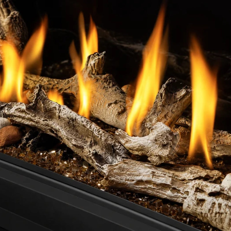Napoleon BFKXS Extra Small Beach Fire Log Set for Ascent Direct Vent Gas Fireplace