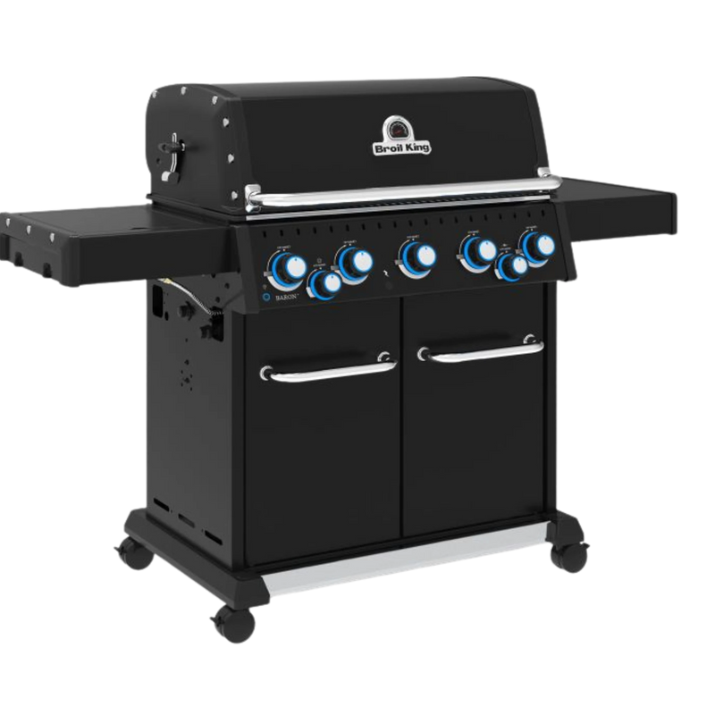 Broil King Baron 590 PRO 5-Burner Gas Grill w/ Rotisserie & Side Burner | GW STORE