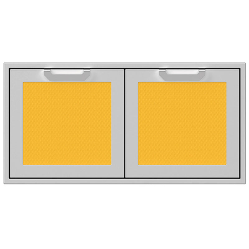 Hestan 42" Double Access Door Recessed Marquise Accented Panels S