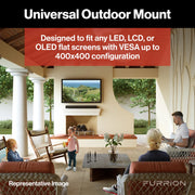 Furrion Aurora Universal Full-Motion Outdoor TV Wall Mount #F2AA001ABBK | GW STORE