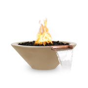 The Outdoor Plus Concrete Propane Gas Cazo Fire & Water Bowl  | GW STORE