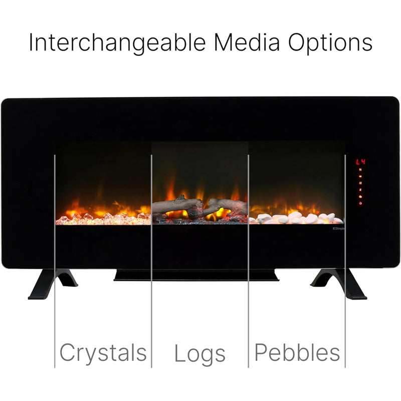 Dimplex Winslow 42 Inch Wall Mounted Electric Fireplace | GW STORE