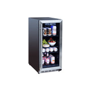 Summerset 15-Inch 3.2 Cu Outdoor Rated Refrigerator w/ Glass Door | GW STORE