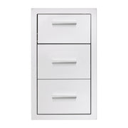 Summerset 17-Inch Vertical 2-Drawer & Paper Towel Holder w/ Masonry Frame | GW STORE