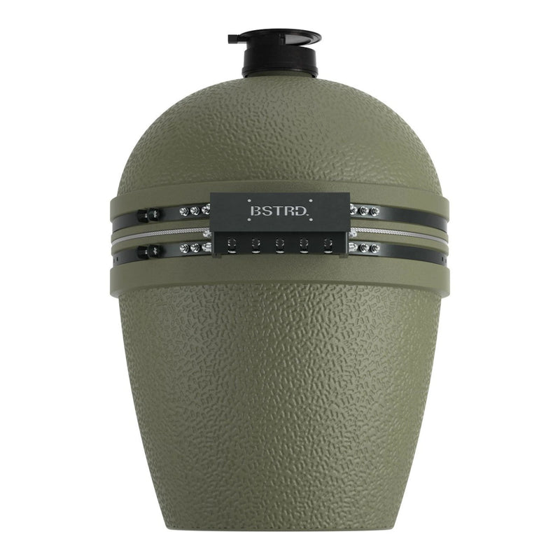 BSTRD XL Solo Alpine Green Built-In Kamado Charcoal Grill | GW STORE