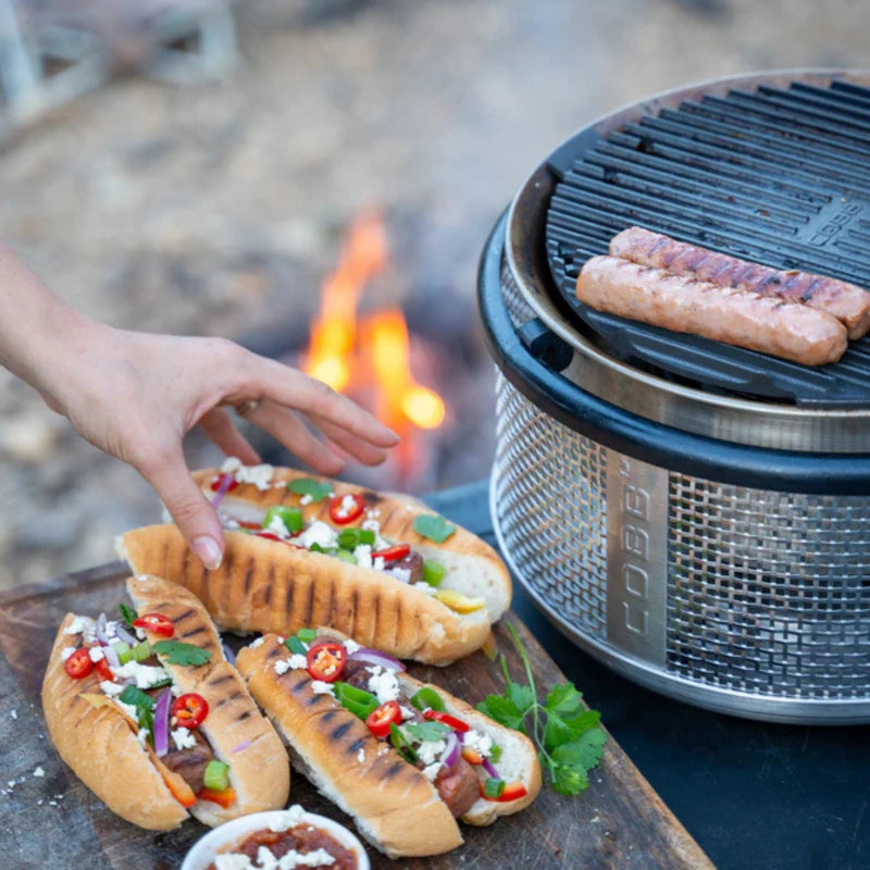 COBB Griddle+ Ribbed Non-Stick Heavy-Duty Portable Griddle