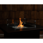 Well Traveled Living Tempered Glass Wind Guard for Square Fire Pits | GW STORE