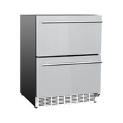 Summerset 24-Inch 5 Cu. Deluxe Outdoor 2-Drawer Refrigerator | GW STORE
