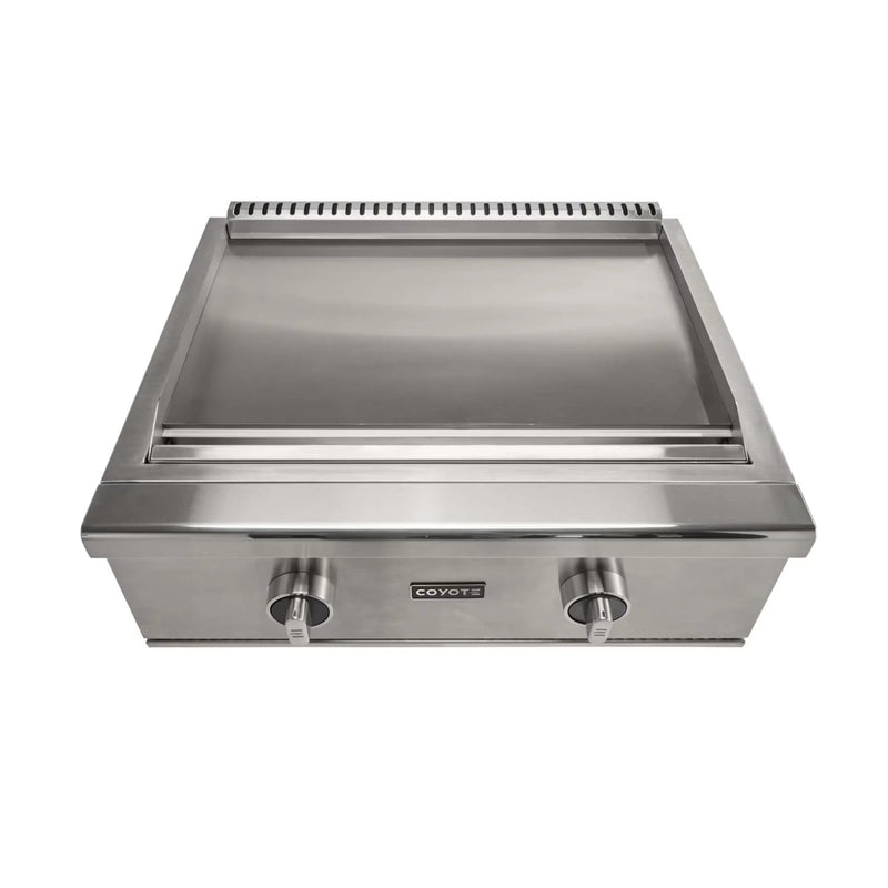 Coyote 30-Inches Built-In Flat Top Griddle w/ Safety Valve | GW STORE