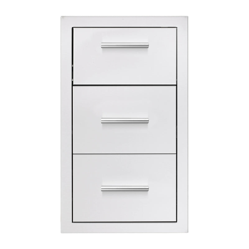 Summerset 17-Inch Vertical 2-Drawer & Paper Towel Holder | GW STORE