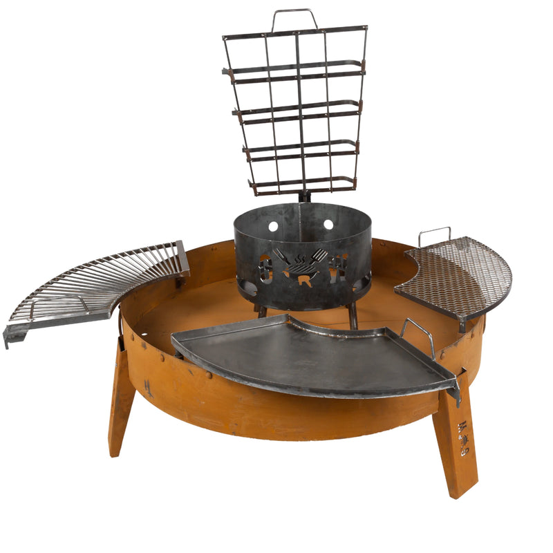 GW Pro 47-Inch Premium Cooking Firepit and Open Fire Grill | GW STORE