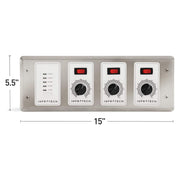 Infratech 3-Zone Analog Controller w/ Digital Timer | GW STORE
