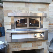 Alfresco 30-Inch Built-In Outdoor Gas Pizza Oven | GW STORE