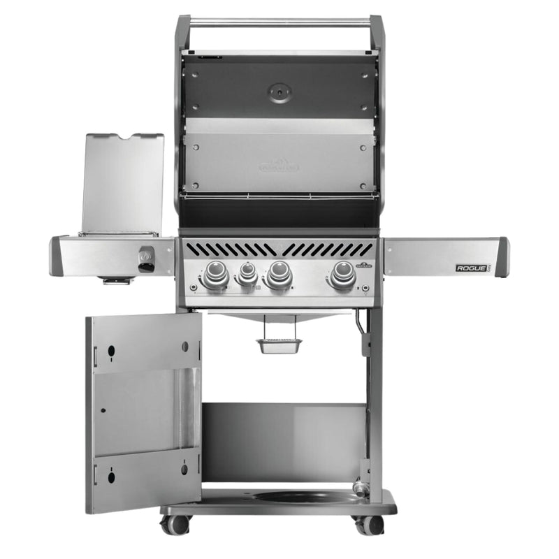 Napoleon Rogue® PRO 425 SIB Stainless Steel Freestanding Gas Grill w/ Infrared Side Burner | GW STORE