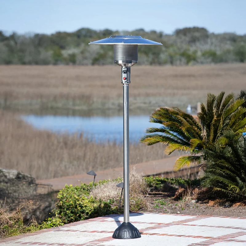 Well Traveled living Stainless Steel Natural Gas Patio Heater | GW STORE