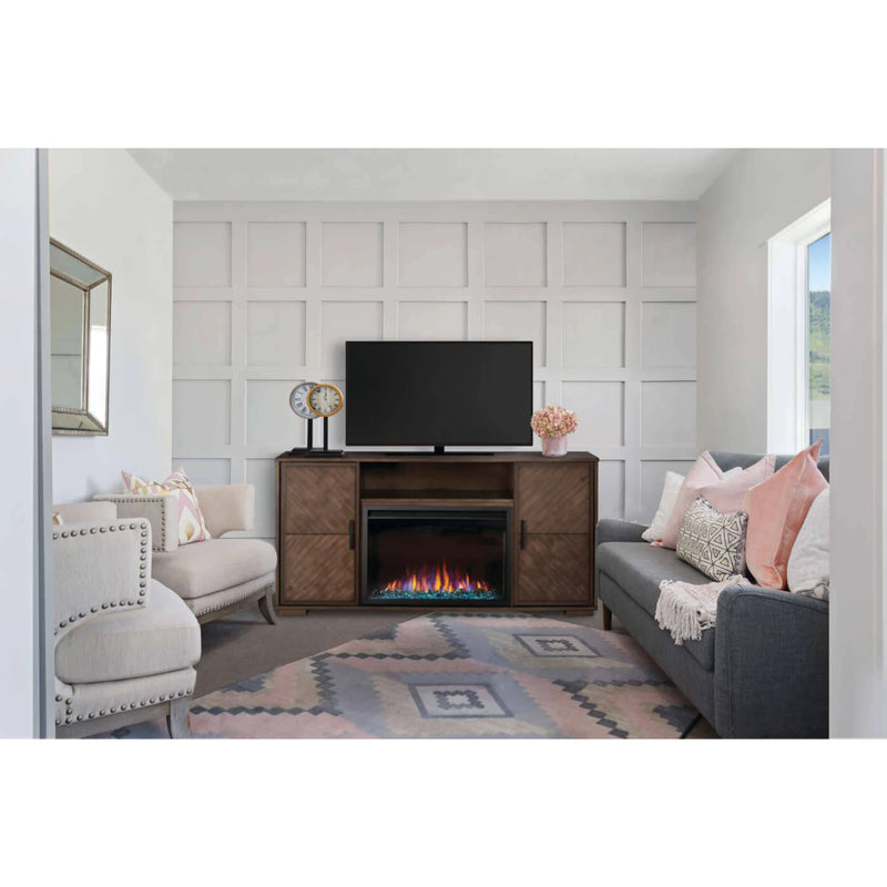 Napoleon The Hayworth Electric Fireplace Media Console | GW STORE