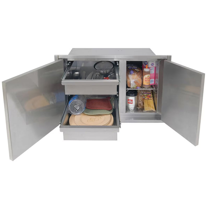 Alfresco 30 X 21-Inch Low Profile Sealed Dry Storage Pantry | GW STORE