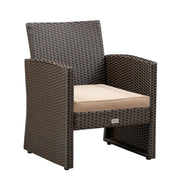 Well Traveled Living Ashville Wicker Patio Set | GW STORE