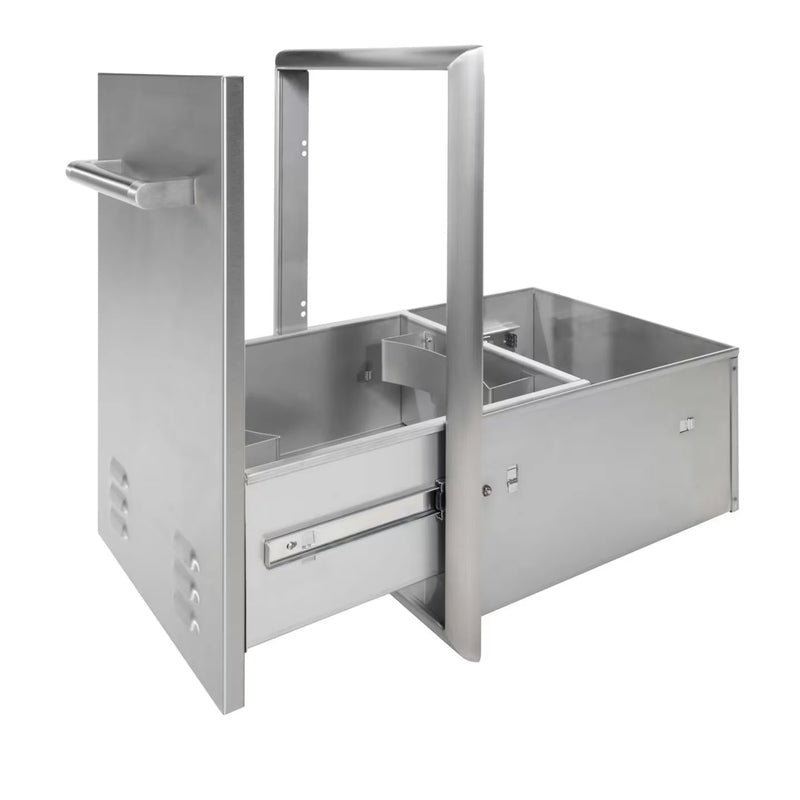 Coyote C3-POD 18-Inch Trash Bin/Propane Tank Drawer | GW STORE