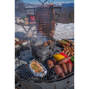 Tromen Duomo Firepit Open Fire Argentine Grill with Trolley | GW STORE