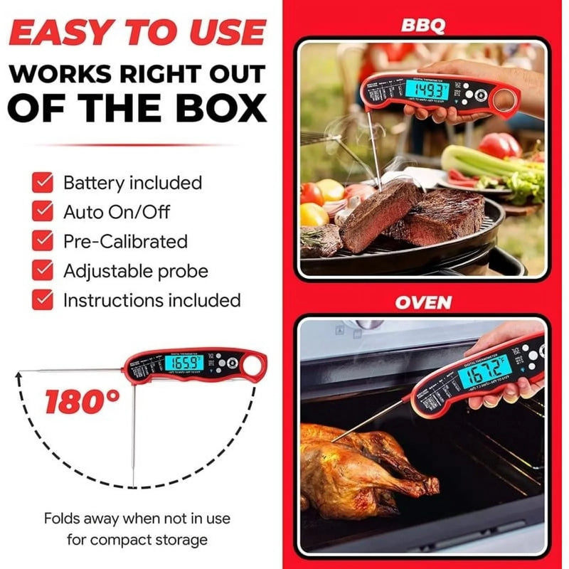 Alpha Grillers Instant Red Meat Thermometer | GW STORE