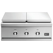 DCS Series 9 30-Inch Gas Griddle w/ Double Side Burner | GW STORE