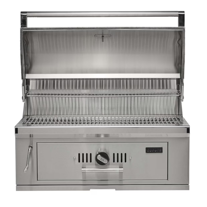 Coyote 36-Inch Built-in Charcoal Grill | GW STORE