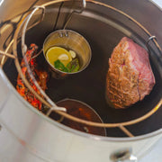 Steak Beer The Big One Large Charcoal Smoker Barrel | GW STORE