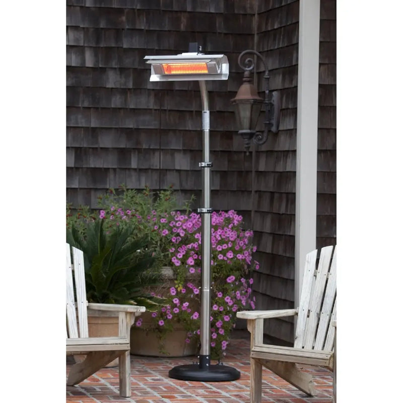 Well Traveled Living Telescoping Offset Pole Mounted Infrared Patio Heater | GW STORE