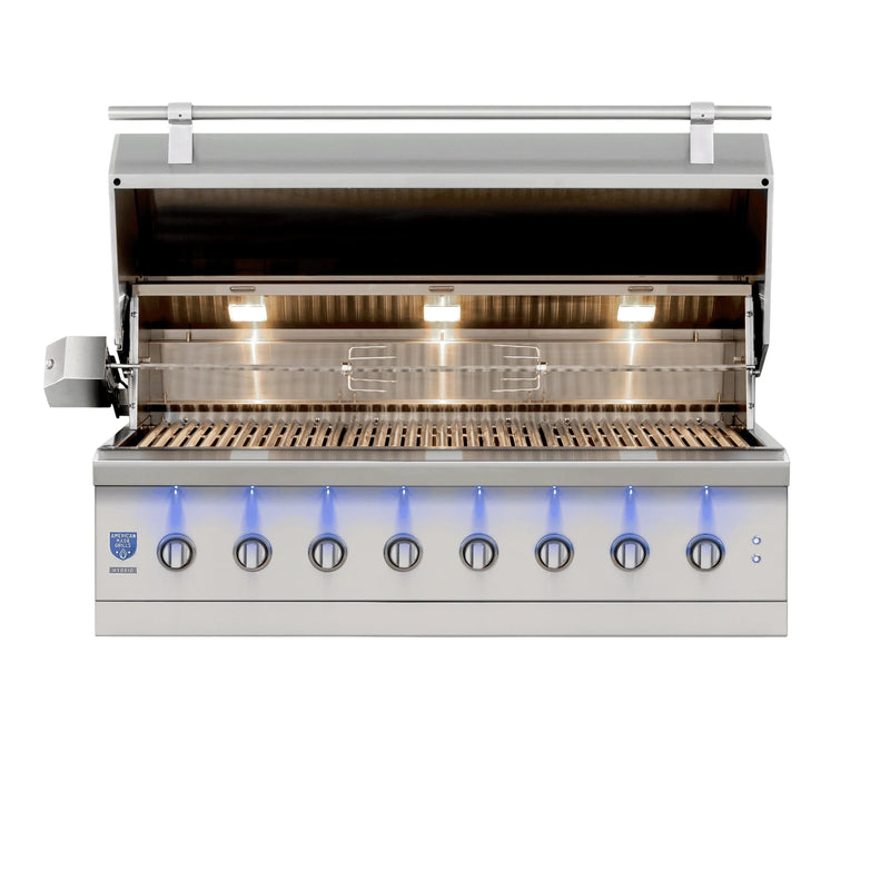 American Made Grills Encore 54-Inch Built-In Hybrid Grill | GW STORE