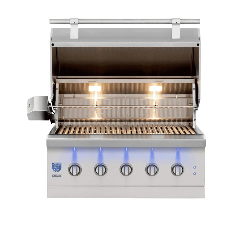 American Made Grills Encore 36-Inch Built-In Hybrid Grill | GW STORE