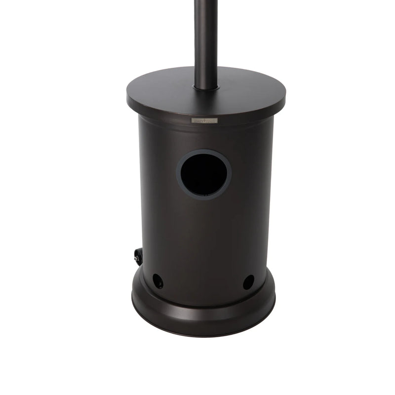 Well Traveled Living Mocha Finish Patio Heater w/ Table | GW STORE