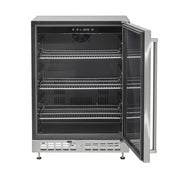 Coyote 21-Inch 4.1 Cu. Ft. Left Hinge Built-In Refrigerator | GW STORE