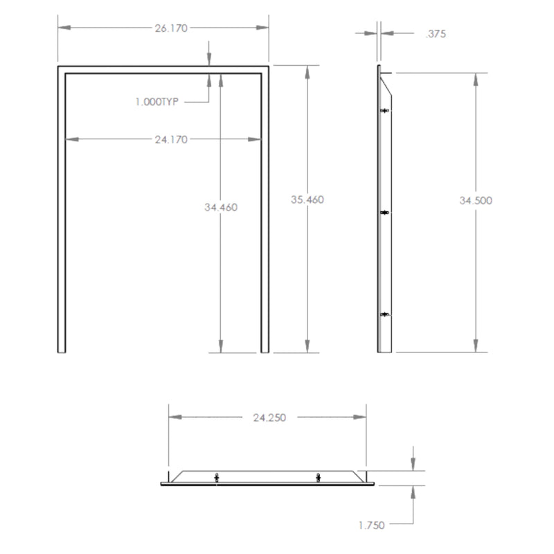 Summerset Trim Kit for 24-Inch Outdoor Kegerator | GW STORE