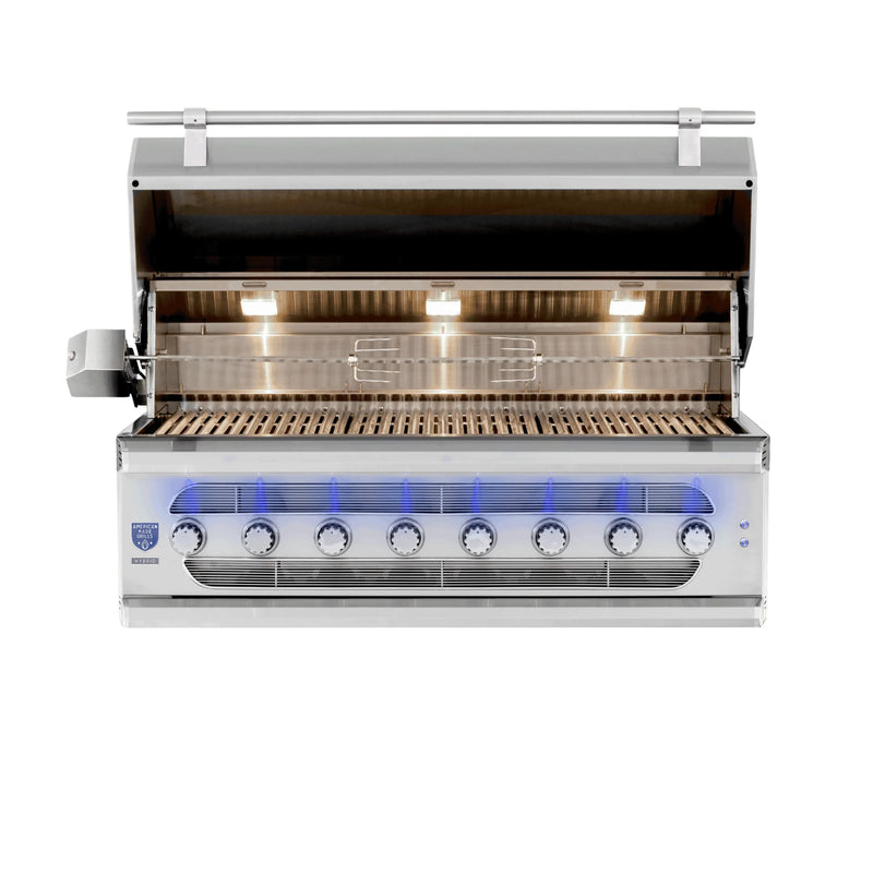 American Made Grills Muscle 54-Inch Built-In Hybrid Grill | GW STORE