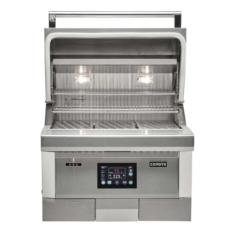 Coyote 28-Inch Built-in Pellet Grill | GW STORE