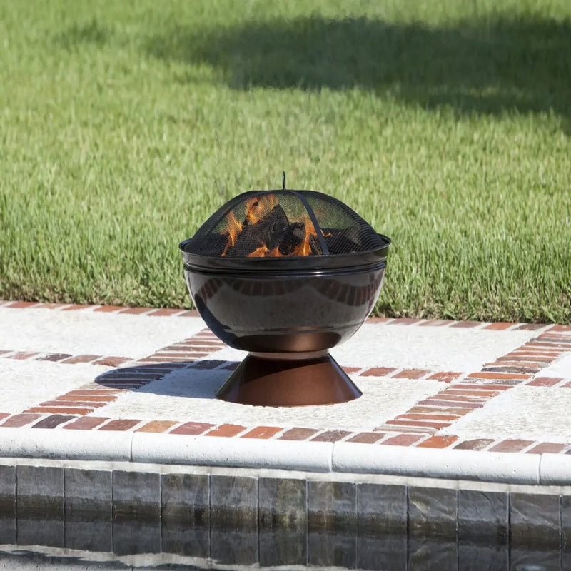 Well Traveled Living Degano Round Fire Pit | GW STORE